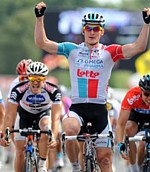 Andre Greipel gagne la deuxième étape de l'Eneco-Tour 2011